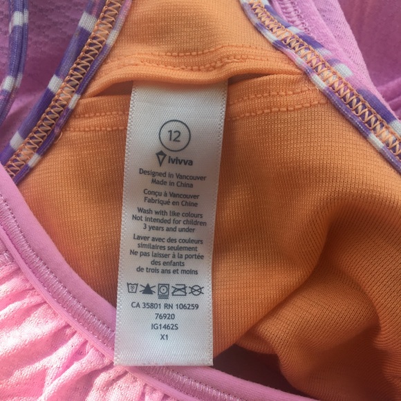 Ivivva Tank Top Purple - Picture 8 of 8